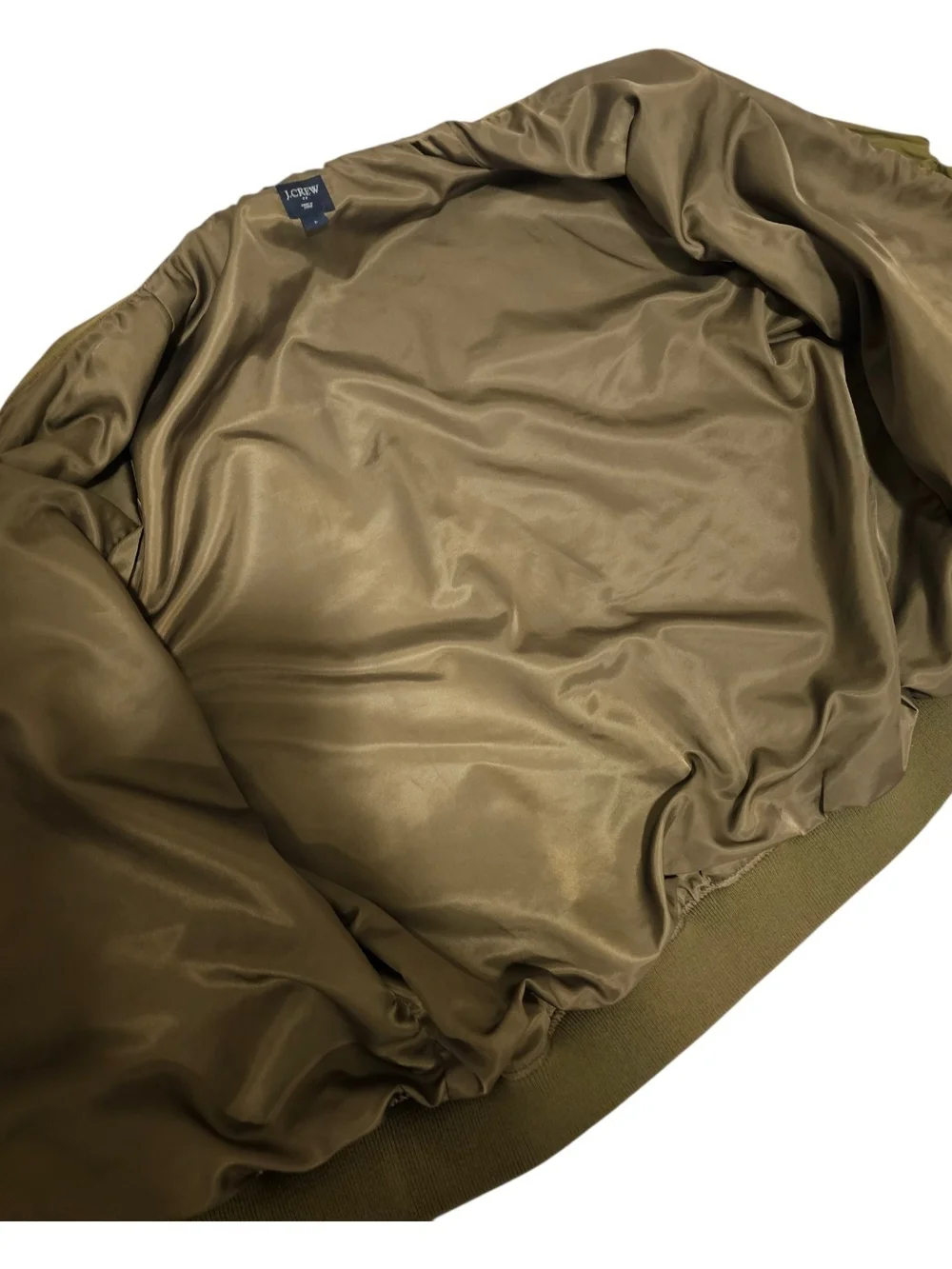 J. Crew Olive Bomber Jacket